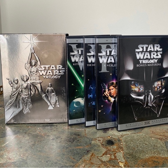 Star Wars Commemorative Trilogy IV -V -VI Series 2004 DVD Collection - Picture 4 of 6